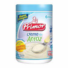 PRIMOR CREMA ARROZ ENRIQUECIDA POTE 900Gx12UN