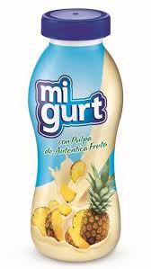 YOGURT FRUTA PIÑA MIGURT 250GX24UND