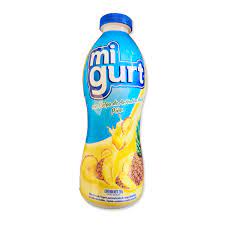 YOGURT FRUTA PIÑA MIGURT 750 G X12UND