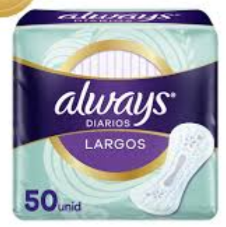ALWAYS PROTECT DIARIOS LARGO 50 UND 146GX24UN