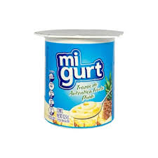 YOGURT SABOR PIÑA MIGURT 125GX24UND