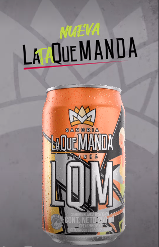 SANGRIA LA QUE MANDA BLANCA LAT250MLx24U