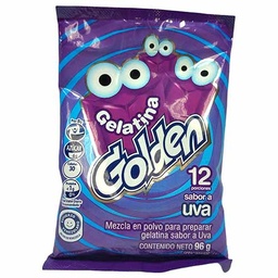 [Q103] GOLDEN GELATINA UVA 96Gx10UN