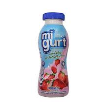 [Y004] YOGURT FRUTA FRESA MIGURT 250GX24UND
