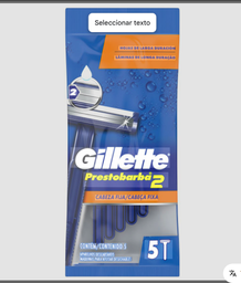 [80678858] GILLETTE ULTRA GRIP BOLSA/5