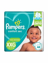 [80347948] PAMPERS PAÑALES CONFORT SEC XXG 432GX8UN
